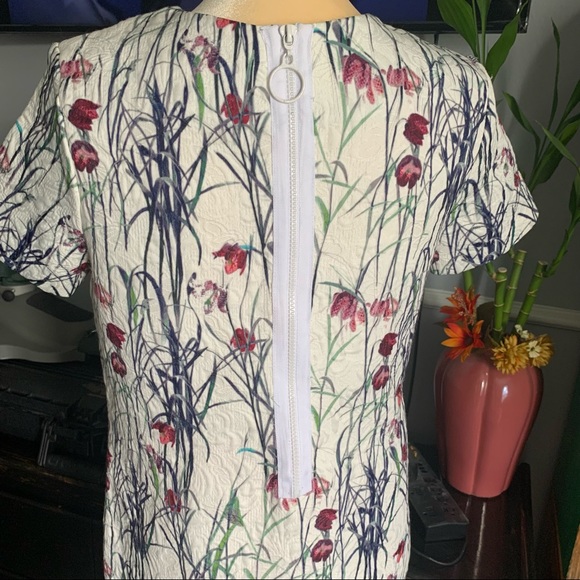 Anthropologie | Anthro Sam & Lavi Jacquard Bijou Floral Dress Size: S - Picture 5 of 10